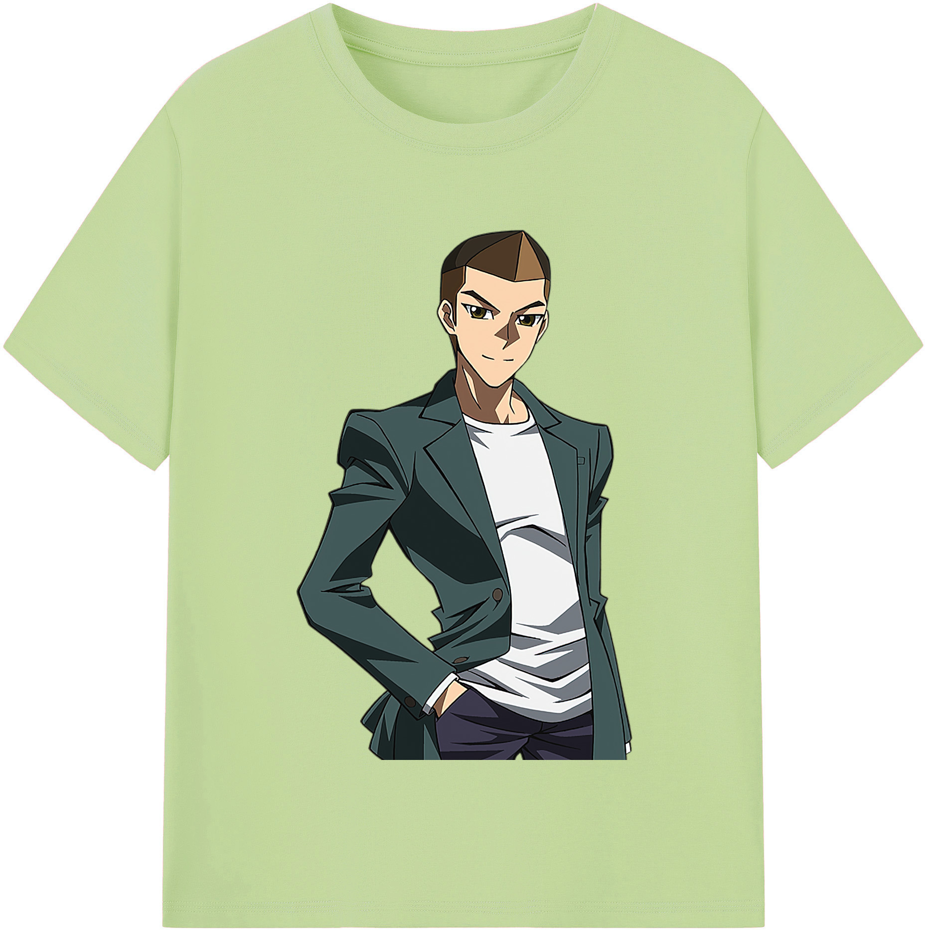 （画像用） 遊☆戯☆王 Yu-Gi-Oh! 綿100％半袖Tシャツ（フロントプリント）